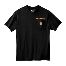 Load image into Gallery viewer, Orthodox Carhartt Workwear Pocket T-Shirt (Black)
