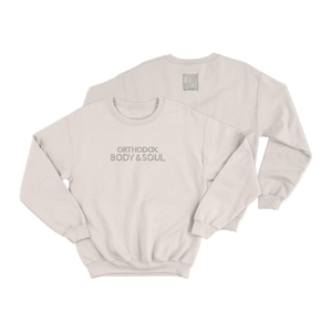 Body & Soul Embroidered Crewneck (LAST ONE)