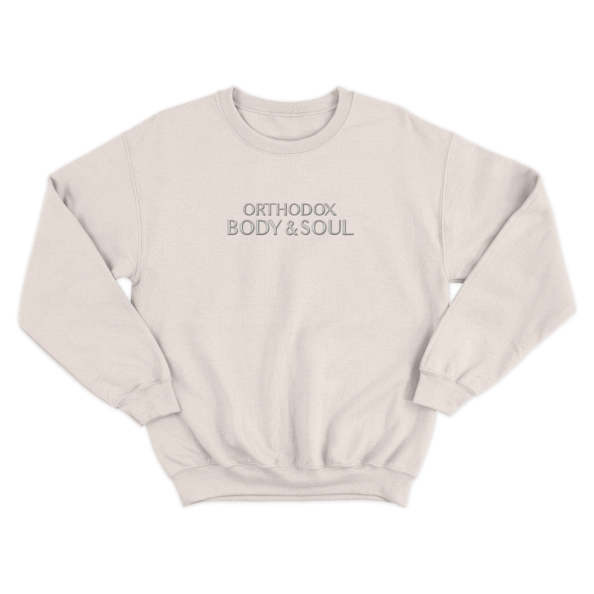 Body & Soul Embroidered Crewneck